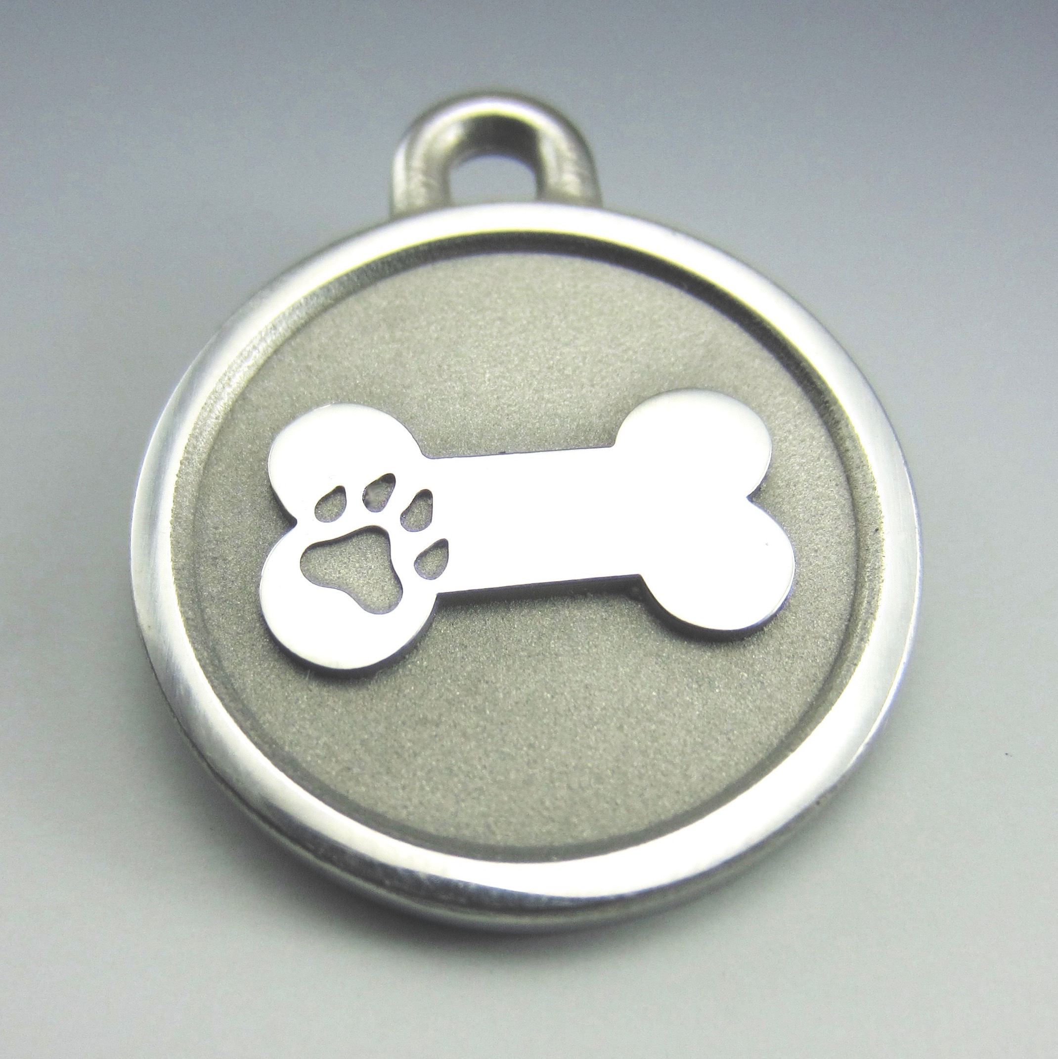 Stainless steel dog online id tags
