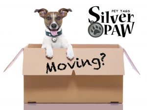 Moving: Renewing & Updating Engraving Info On Silver Paw Pet Tags