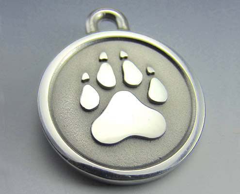 Stainless Steel Pet ID Tags, Dog ID Tags Lifetime Guarantee - Made